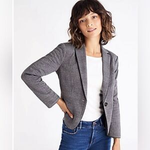 Gray newbury Plaid Blazer